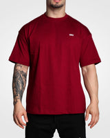 T-shirt Oversized Bordeaux - BMS