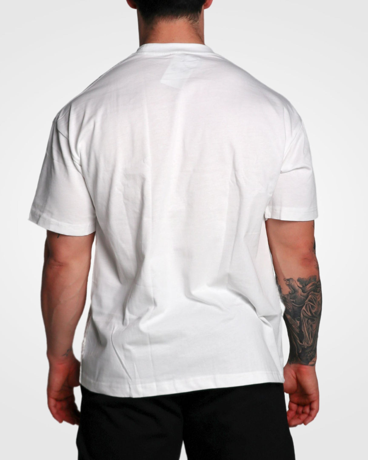 T-shirt Oversized White - BMS